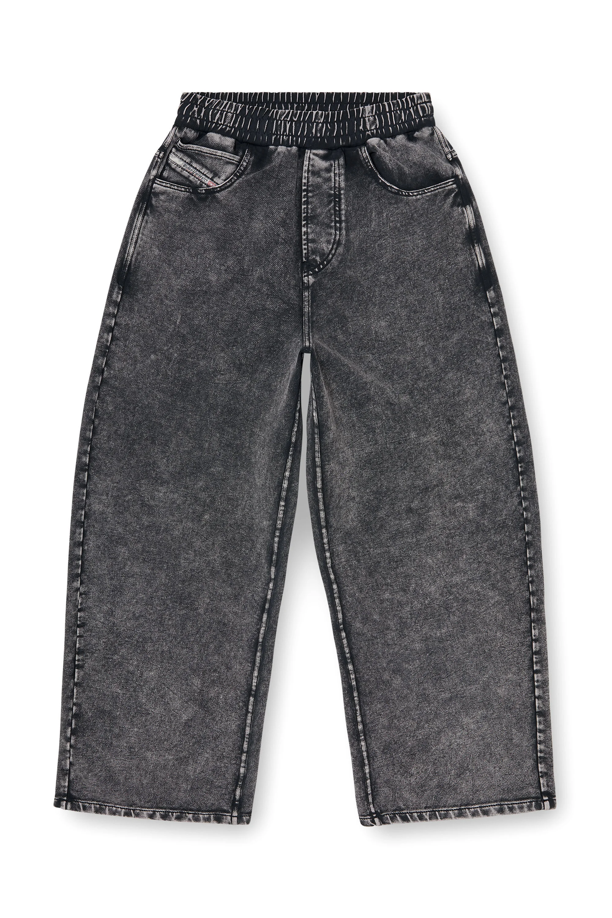 SWEATPANTS WITH DENIM EFFECT - 1
