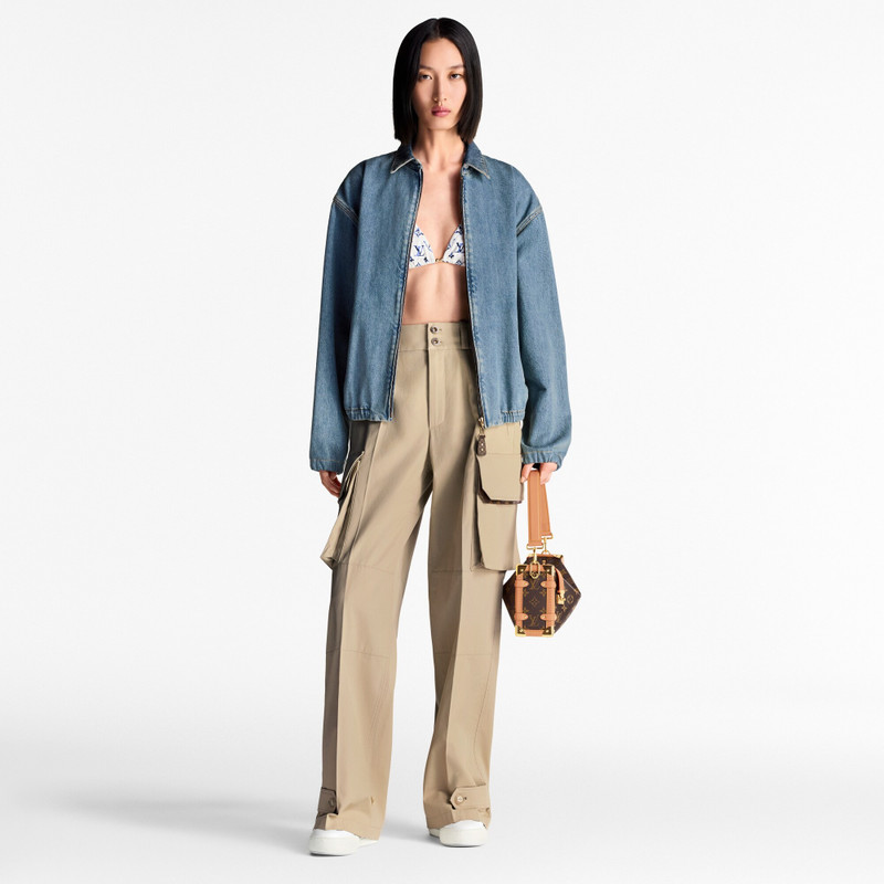 Louis Vuitton Denim Bomber Jacket outlook