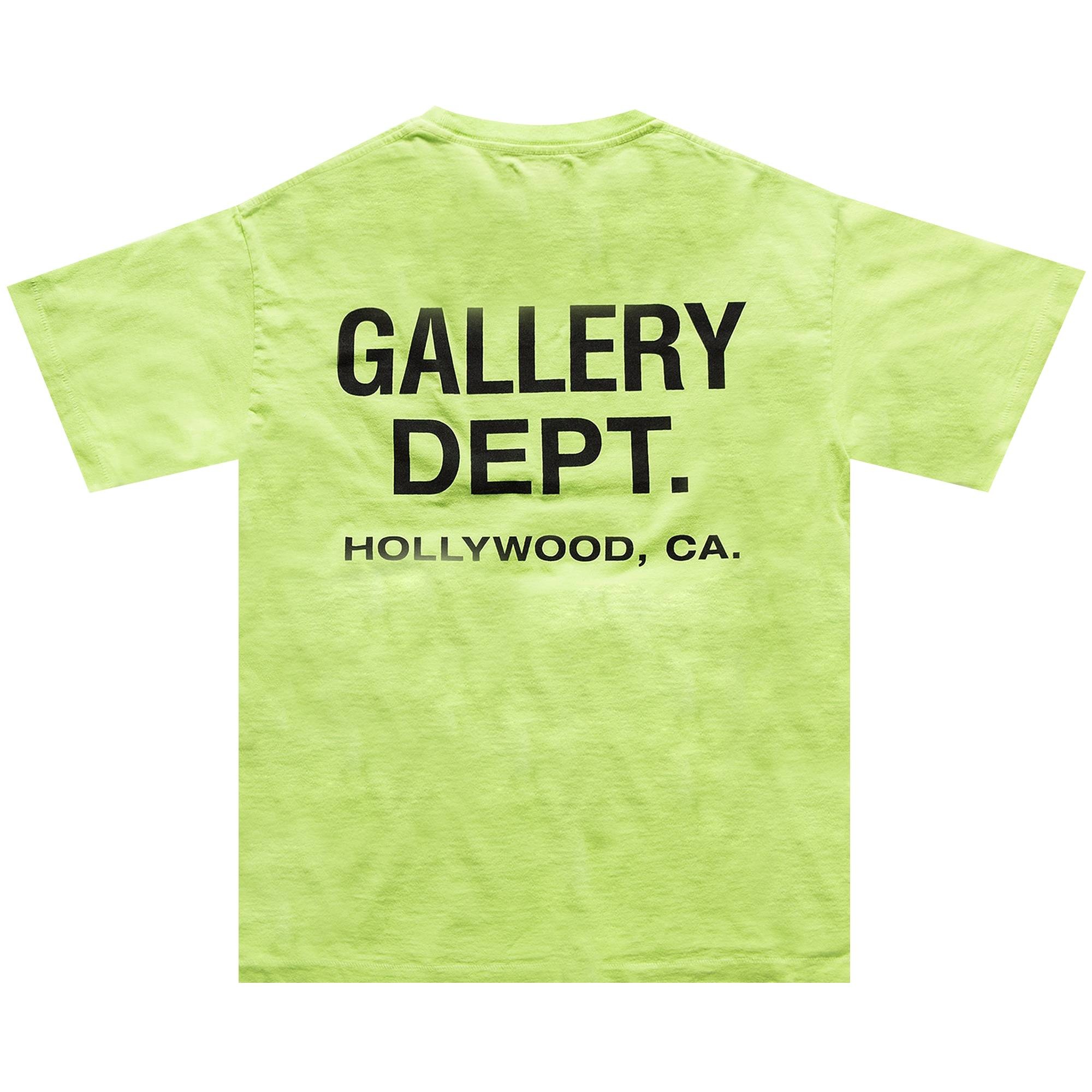 Gallery Dept. Vintage Souvenir Tee 'Lime Green' - 2