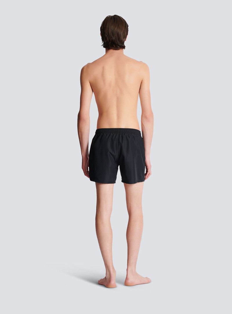 Balmain logo swim shorts 4