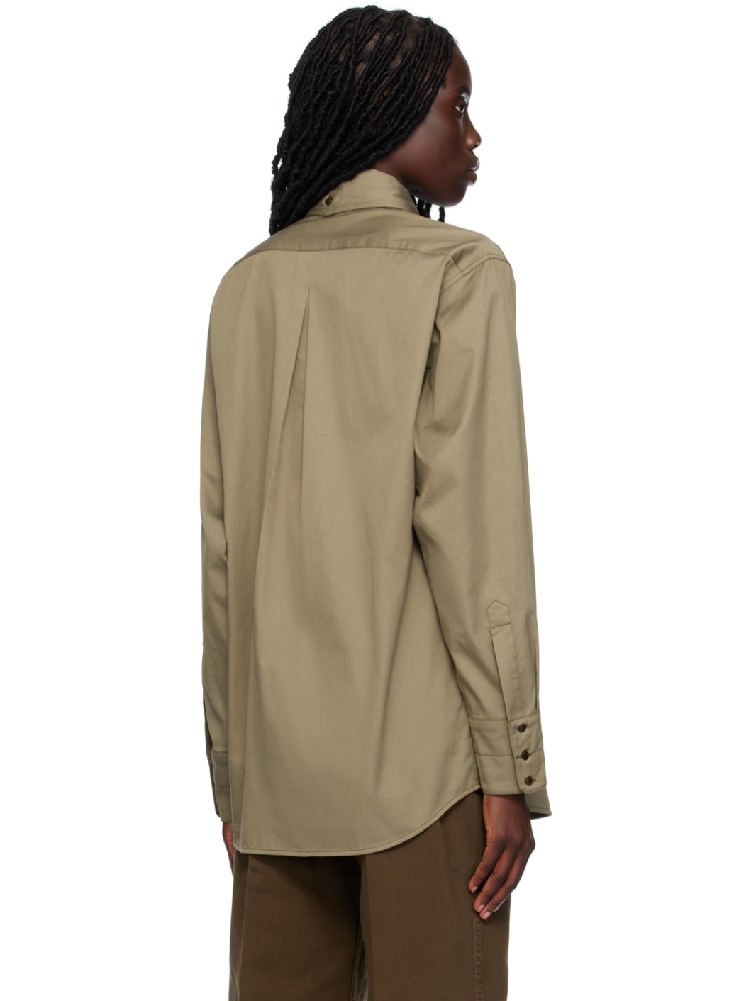 Brown Western Shirt - 3