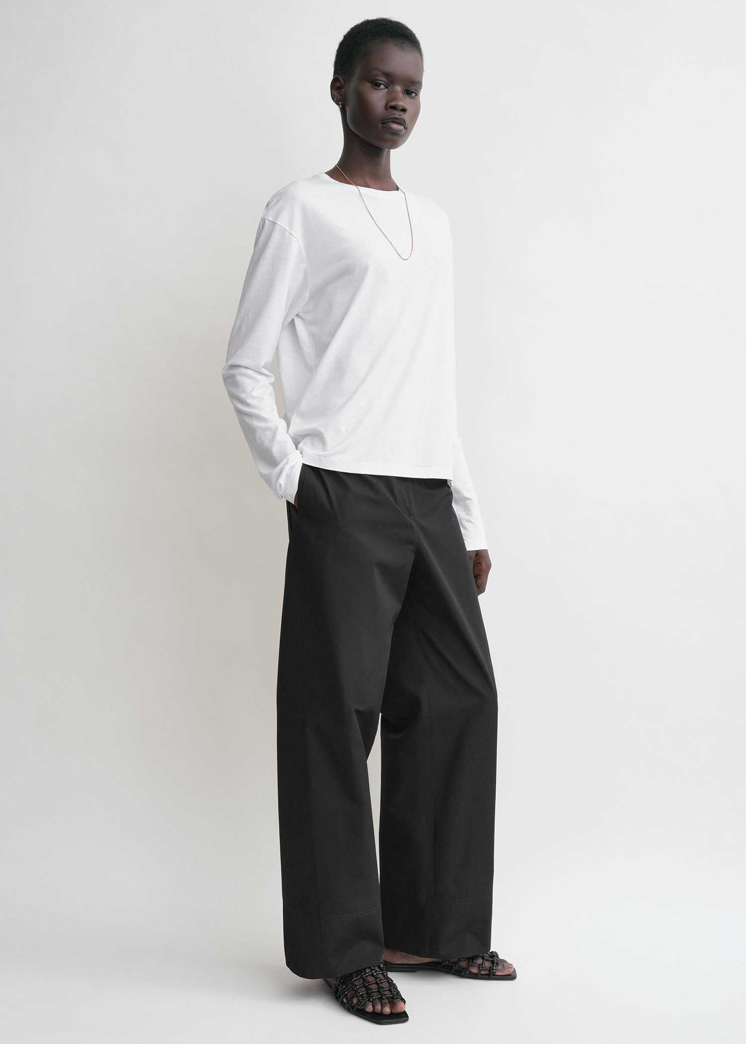 Classic long-sleeve tee white - 3