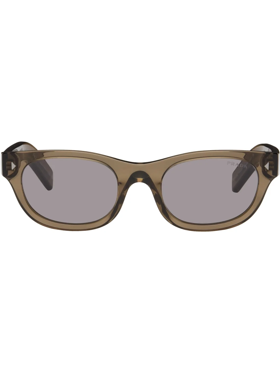 Brown 'Prada Eyewear Collection' Sunglasses - 1