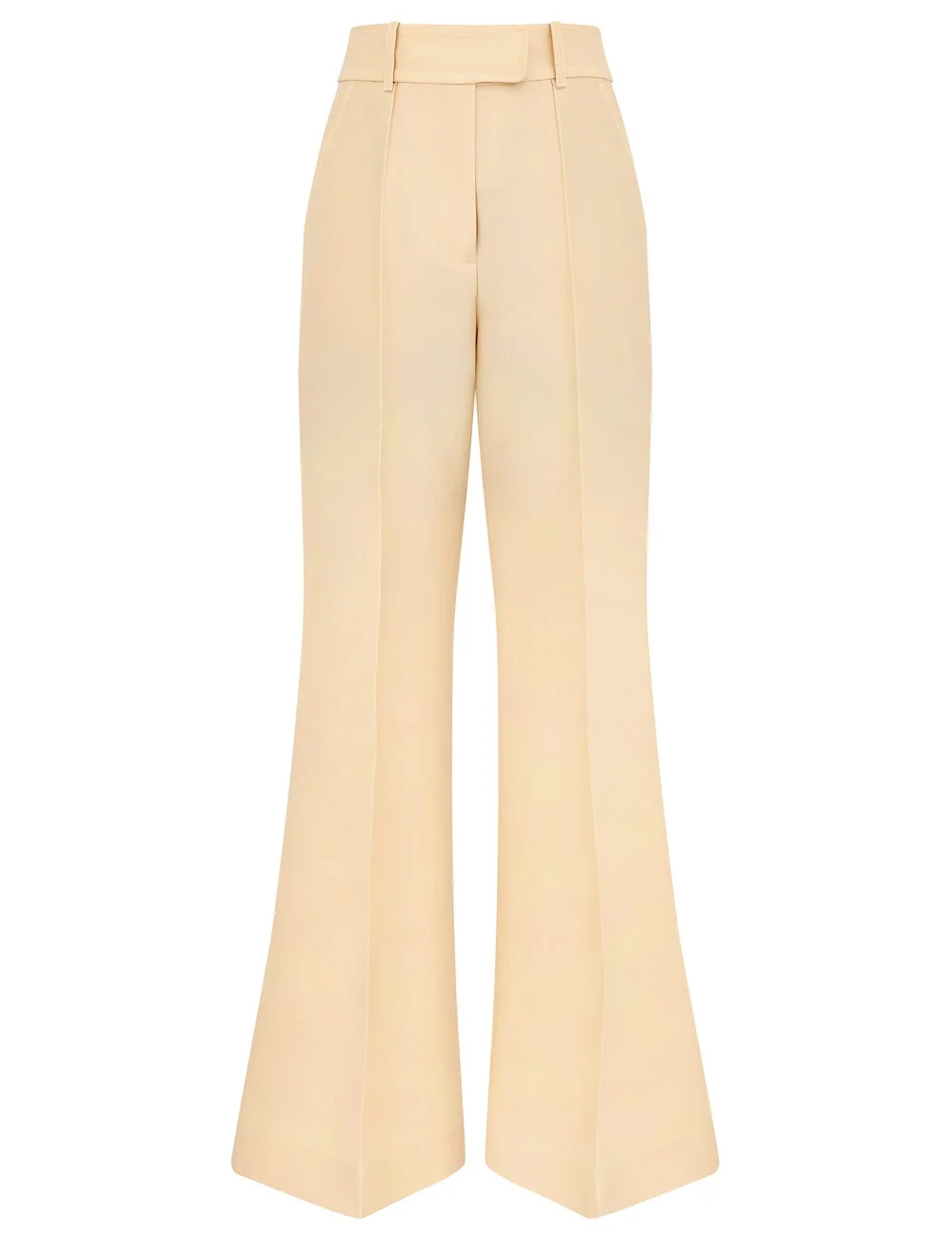 VALIANT WOOL SILK FLARE PANT - 1