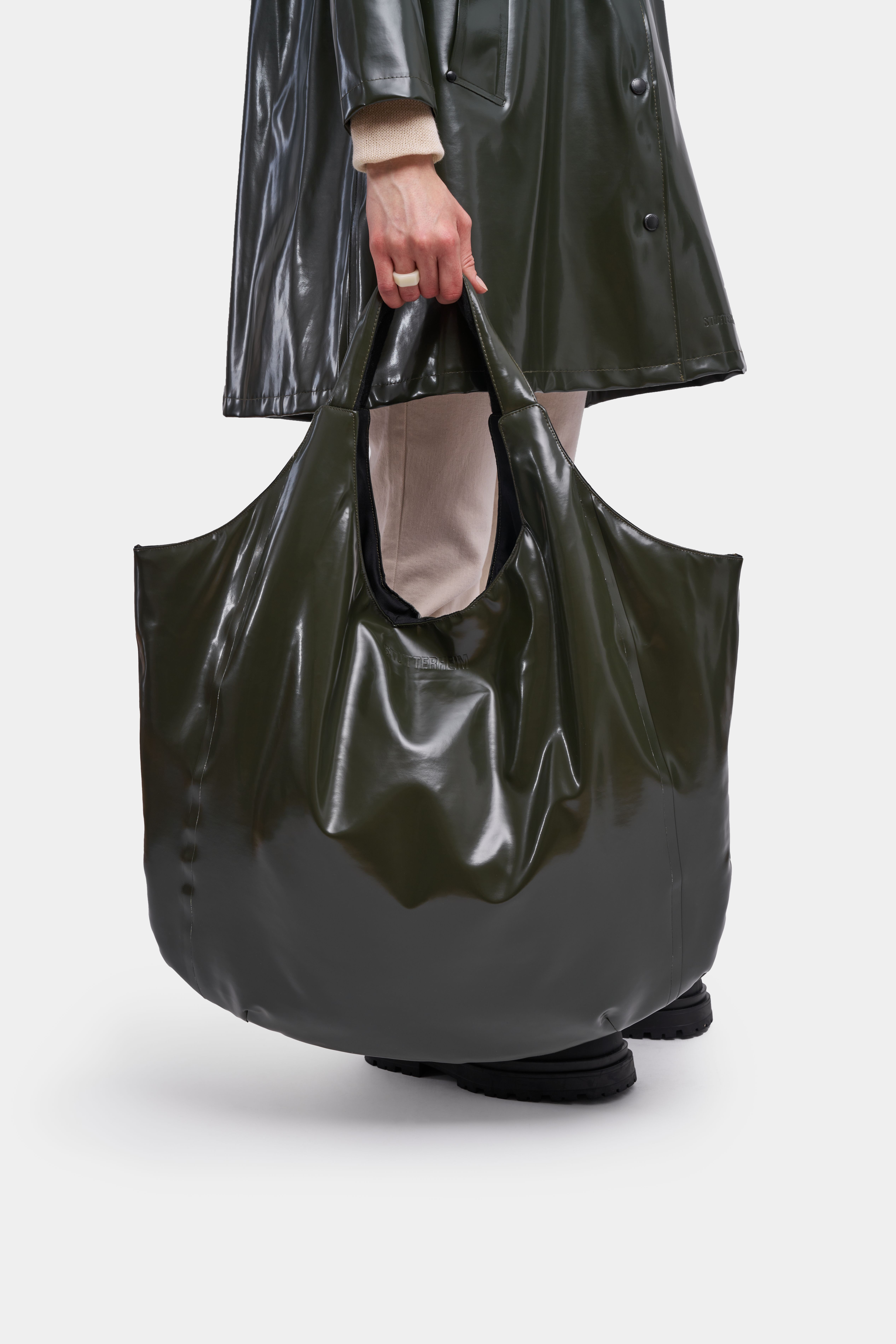 Svea Puffer Bag Opal Green - 2