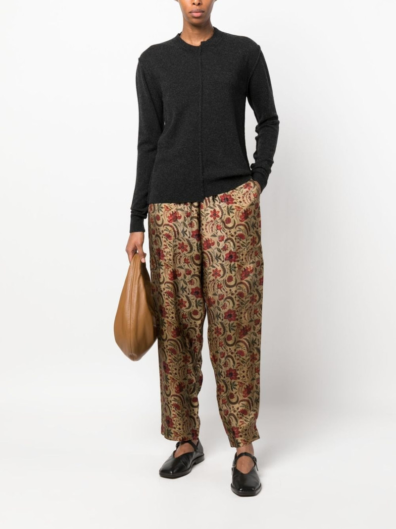 UMA WANG 수직 seamed cashmere 점퍼 outlook