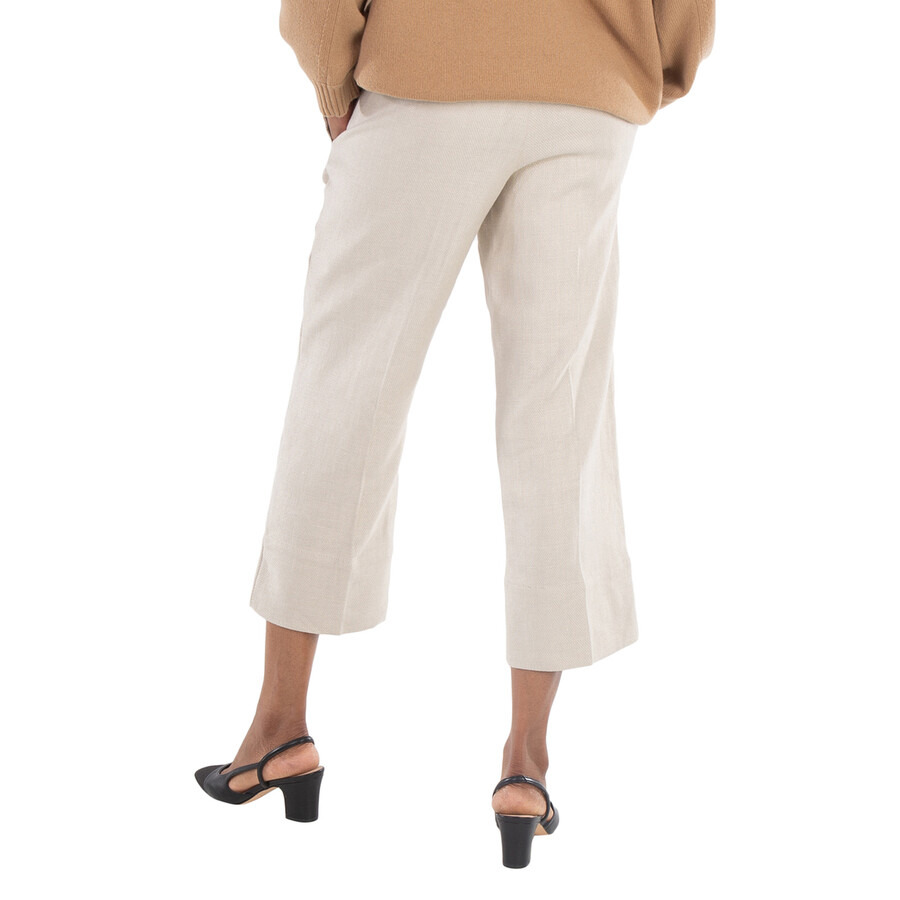 Max Mara Cadice Straight Leg Pants, Brand Size 40 ( US Size 6 ) - 3