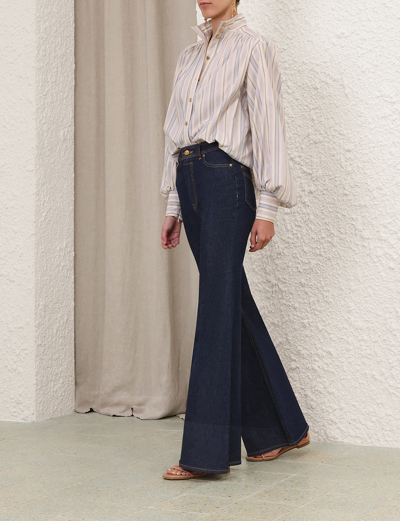 STRIPE BILLOW BLOUSE 3
