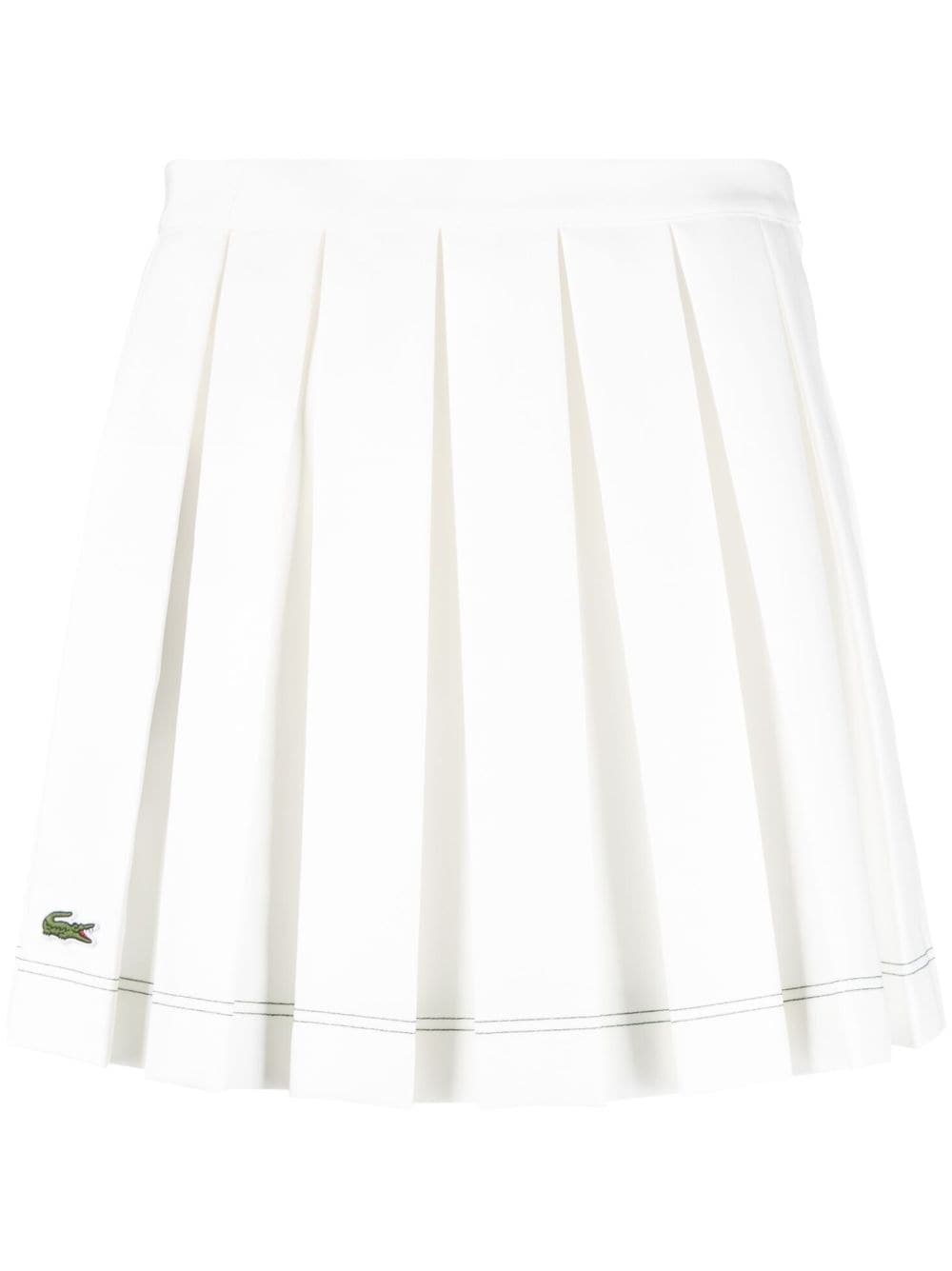x Roland Garros A-line pleated miniskirt - 1