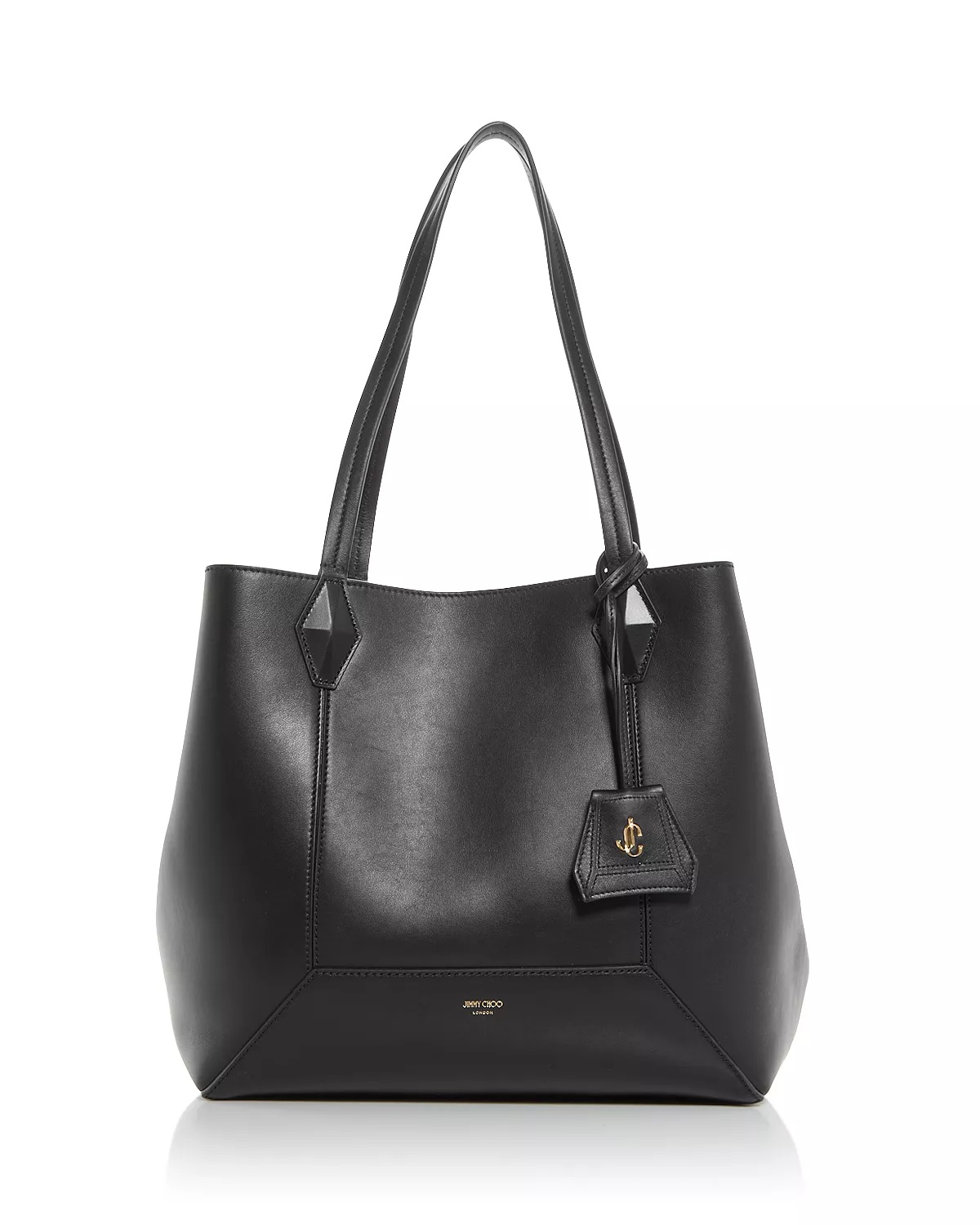Diamond Leather Tote - 1