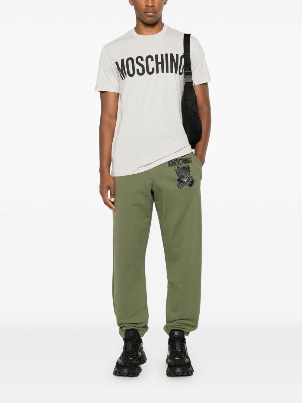 Teddy Bear-motif track pants - 2