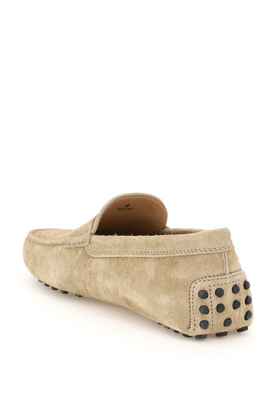 Tod's SUEDE LEATHER GOMMINO DRIVER LOAFERS outlook