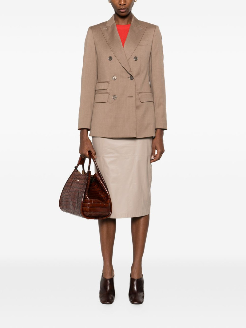 Max Mara double-breasted blazer outlook