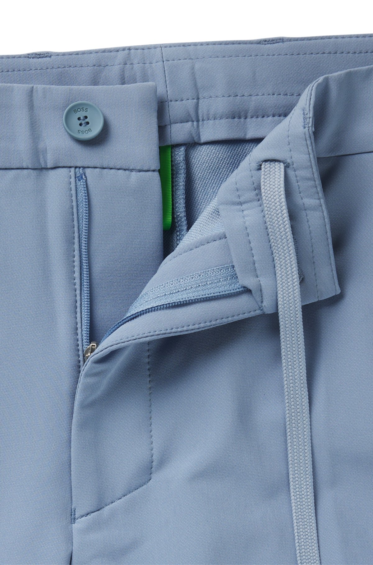 SLIM-FIT PANTS IN WATER-REPELLENT STRETCH FABRIC - 6