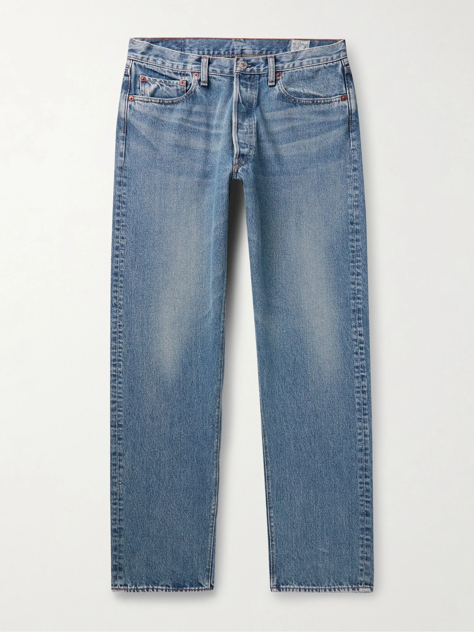 105 Straight-Leg Jeans Blue - 1
