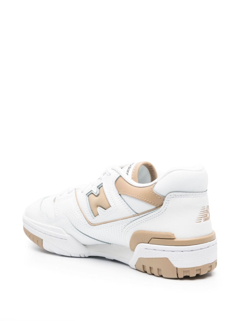 550 panelled leather sneakers - 3