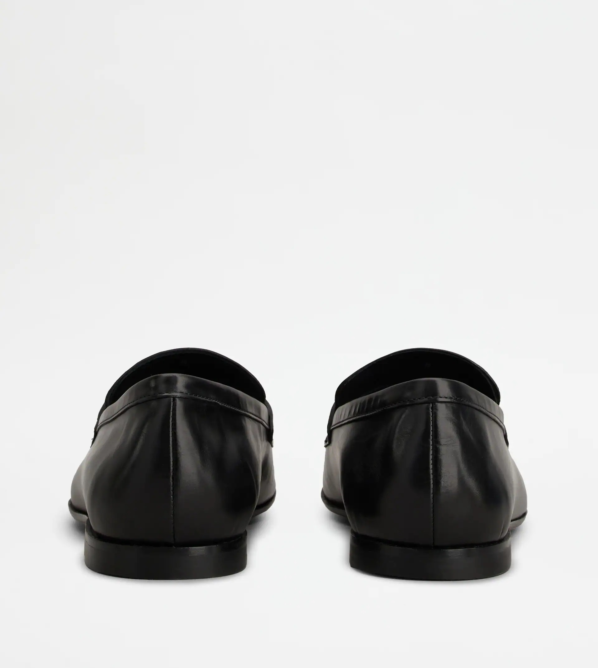 TOD'S LOAFERS IN LEATHER - BLACK - 3