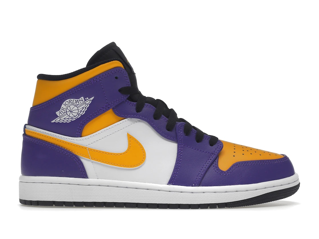 Jordan 1 Mid Lakers (2022) - 1