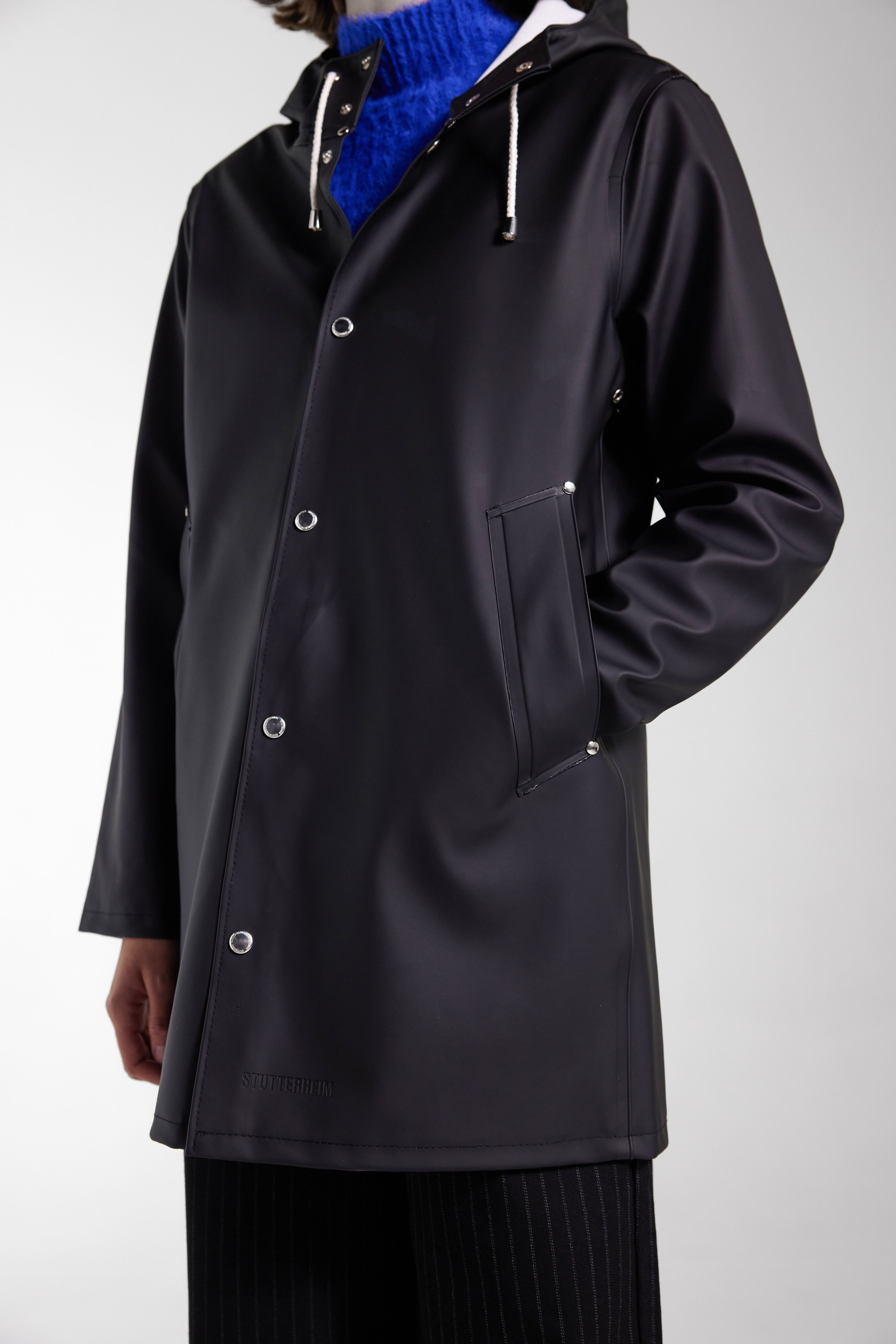 Stockholm Raincoat Black - 7