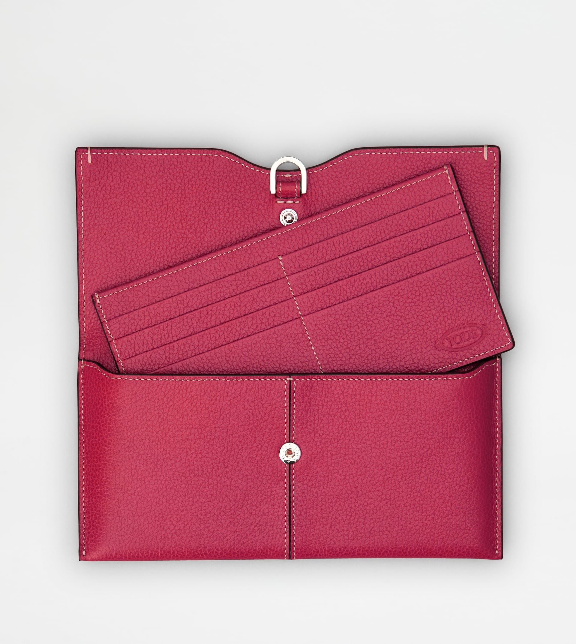 WALLET IN LEATHER - RED - 4