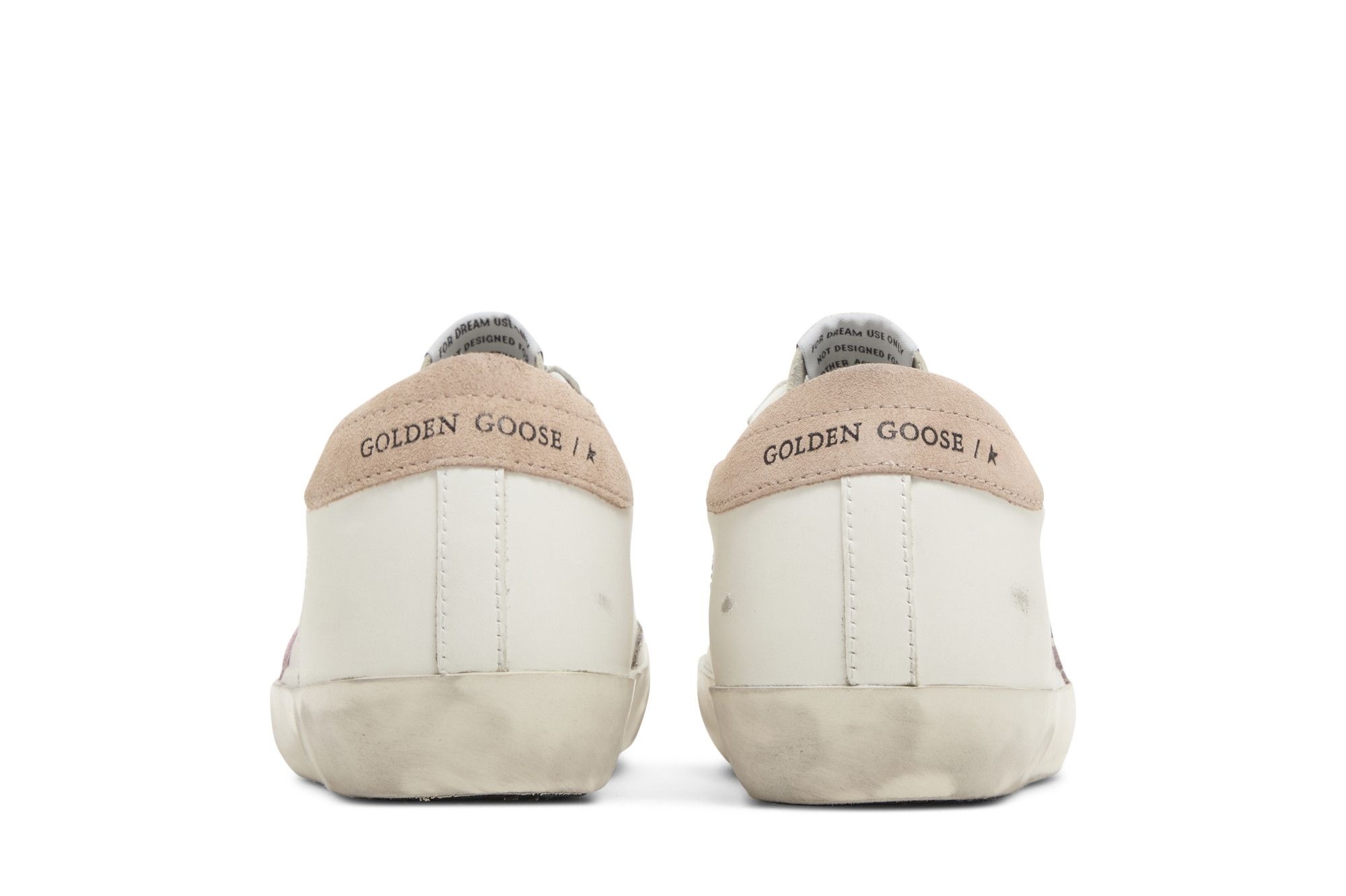 Golden Goose Wmns Superstar 'White Antique Pink' - 6