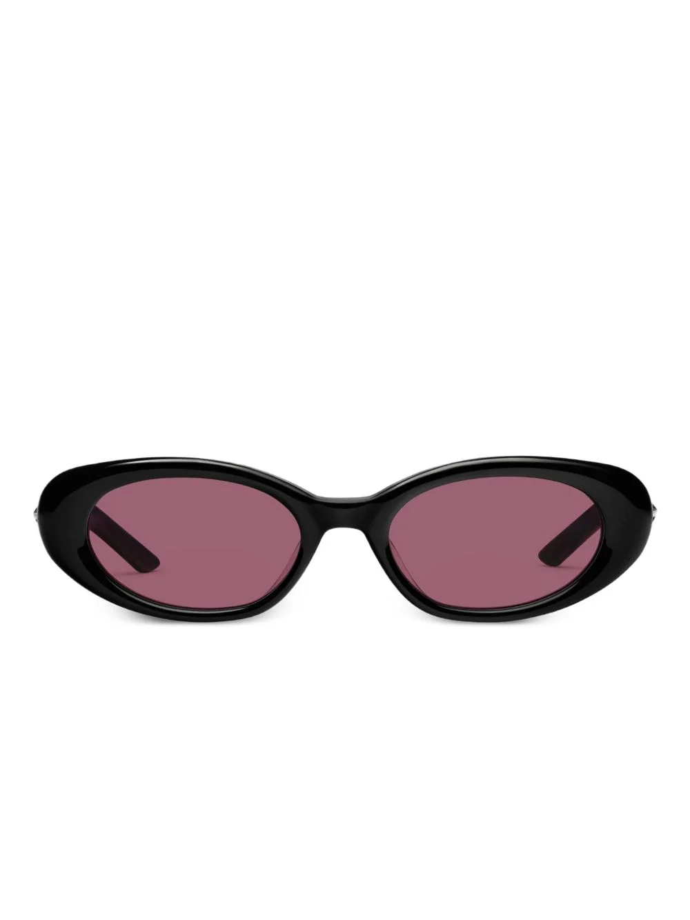 Loco 01(R) star-detail oval-frame sunglasses - 1