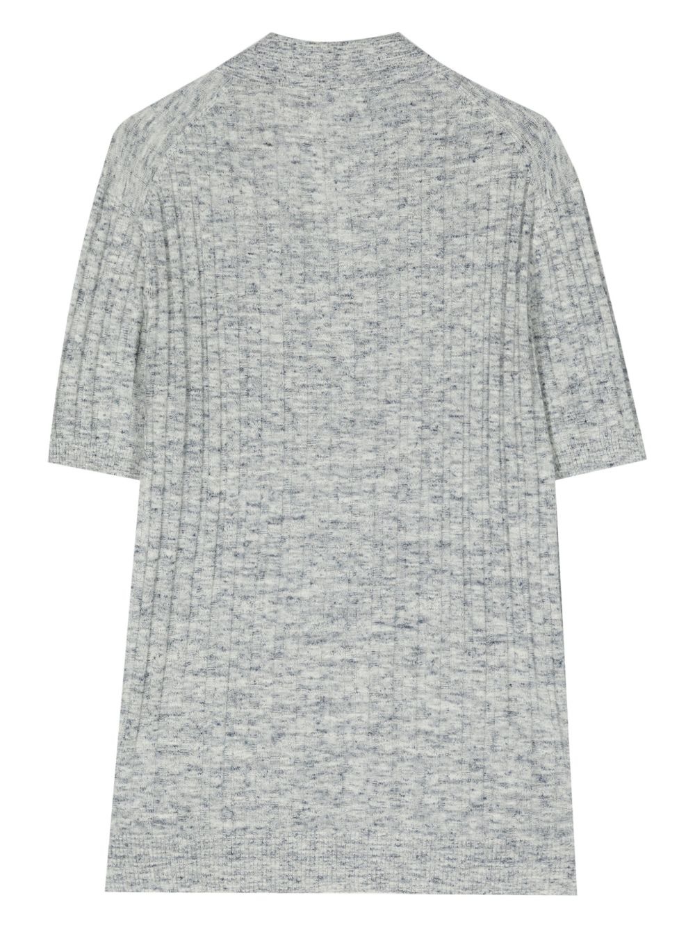 Rino space-dye knitted polo short - 2