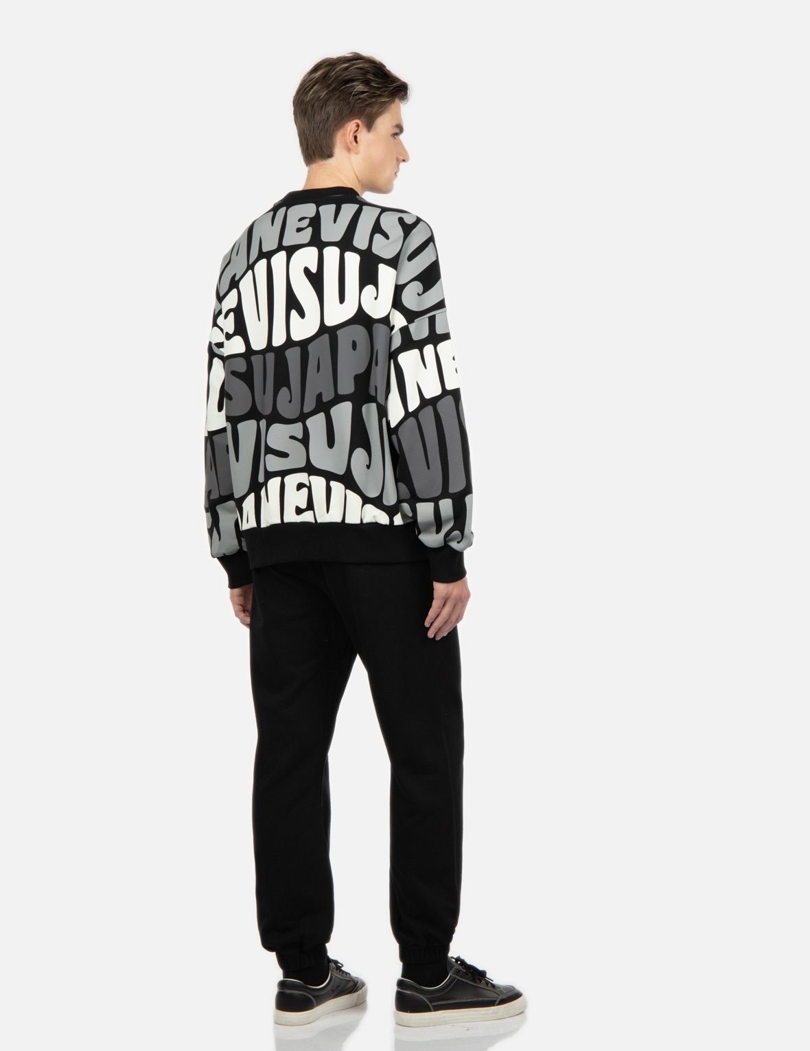 EVISU SQUAD PRINT SWEATPANTS - 4