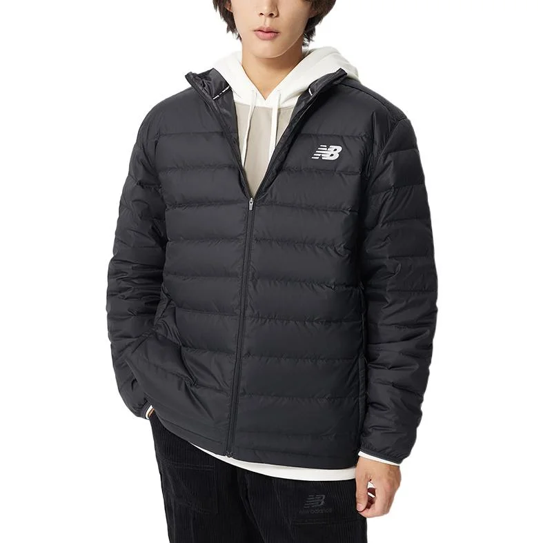 New Balance Sport Windbreaker Jacket 'Black' MJ23259-BK - 1