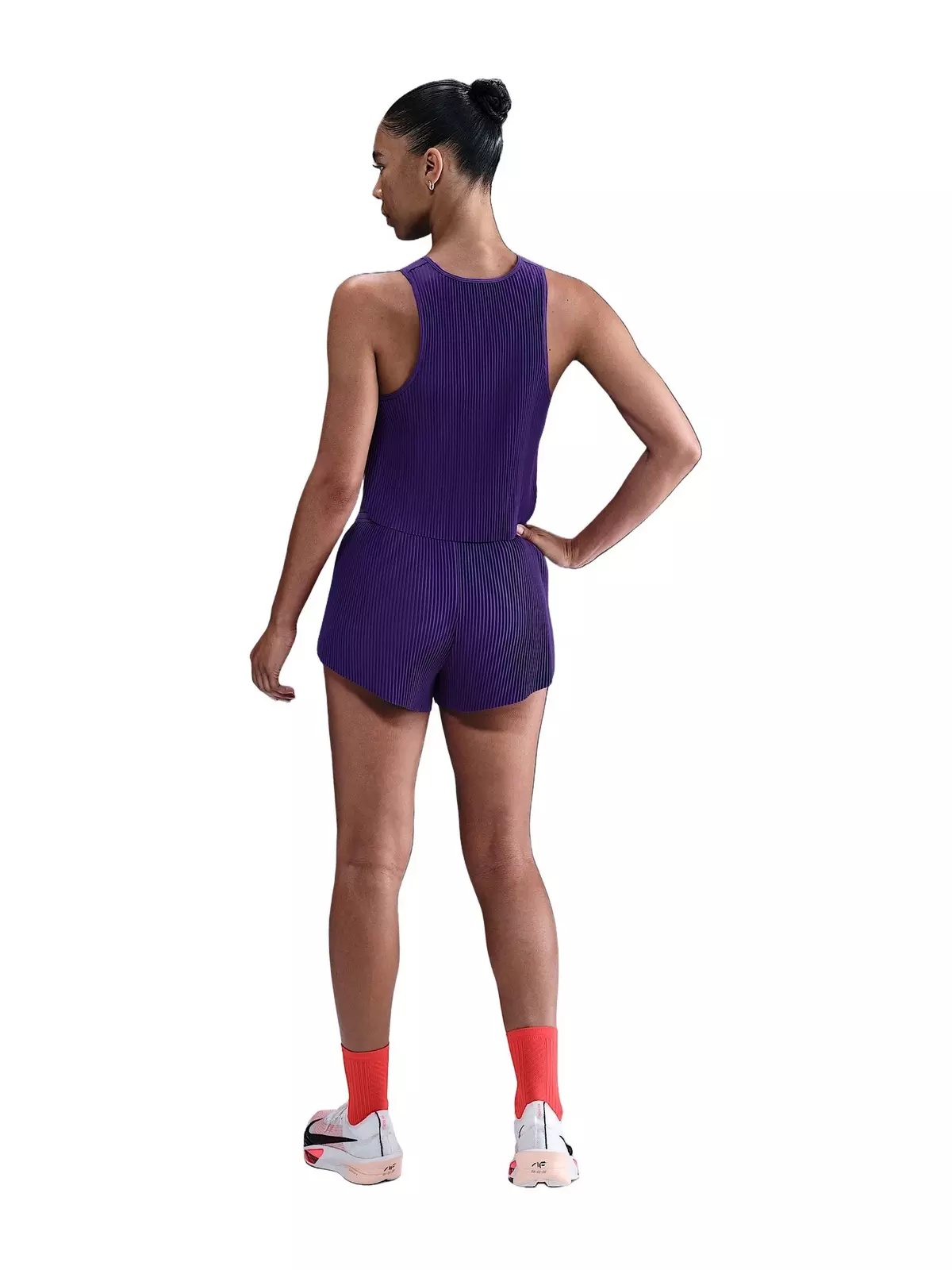 Women's AeroSwift Dri-FIT ADV Mid-Rise 3" Brief-Lined Running Shorts -Purple - 5