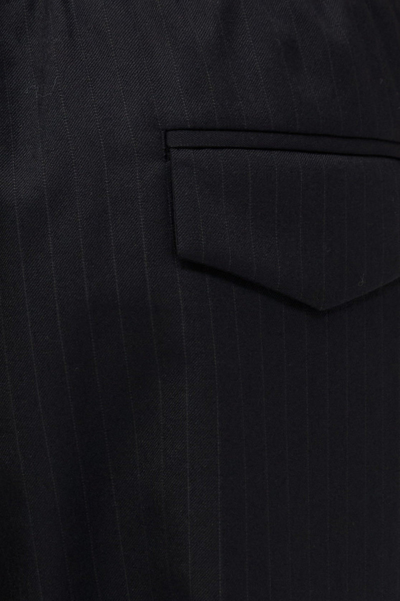 Tailored Active Pants - Black Pinstripe 5