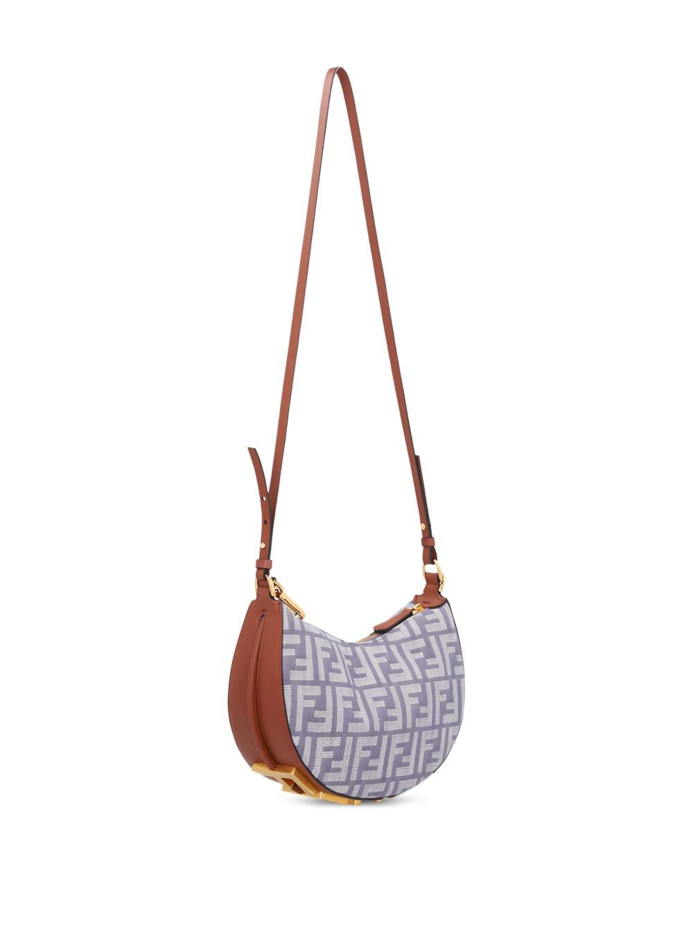 ff-logo crescent shoulder bag - 3