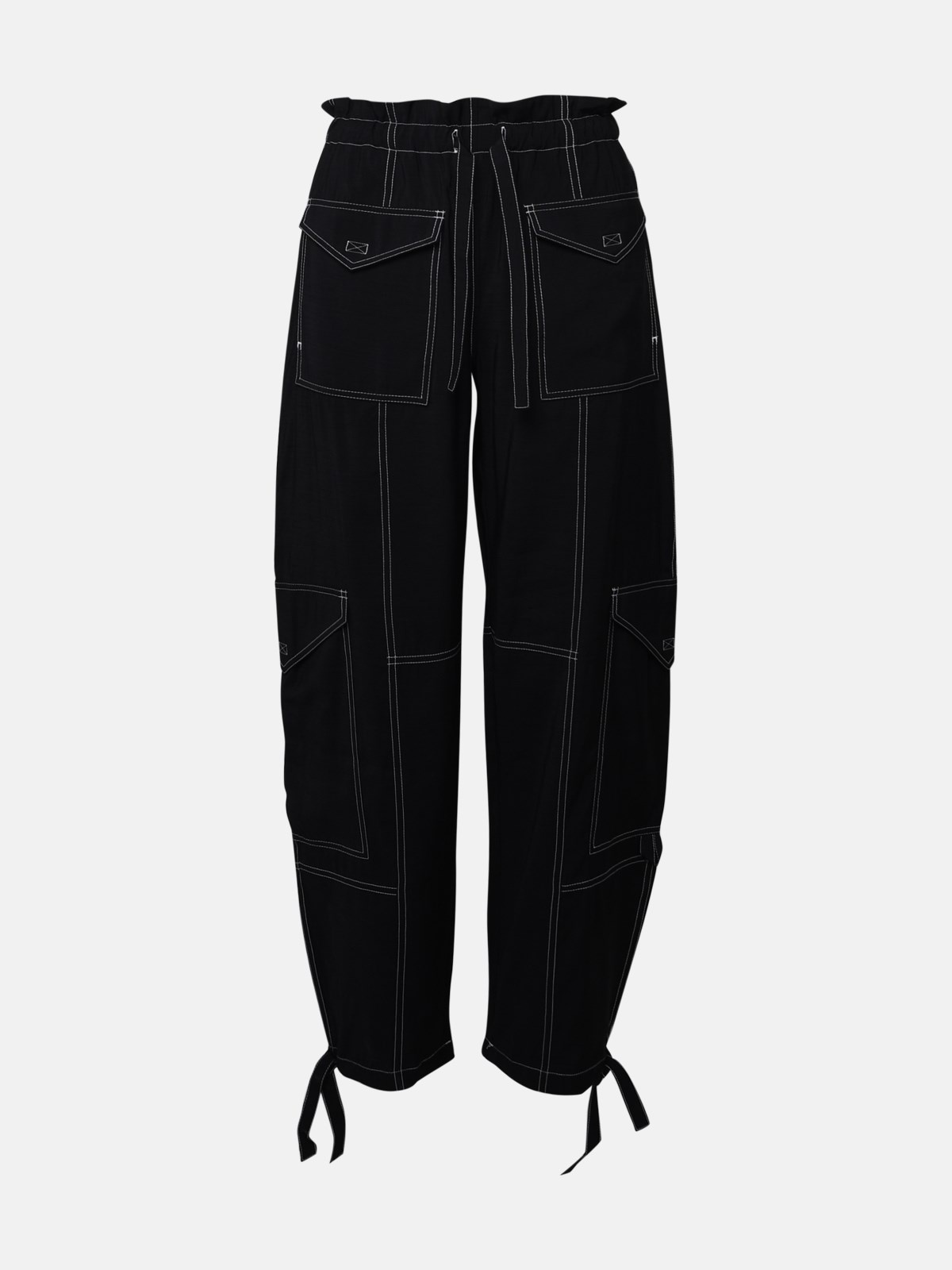 Black cotton pants - 1
