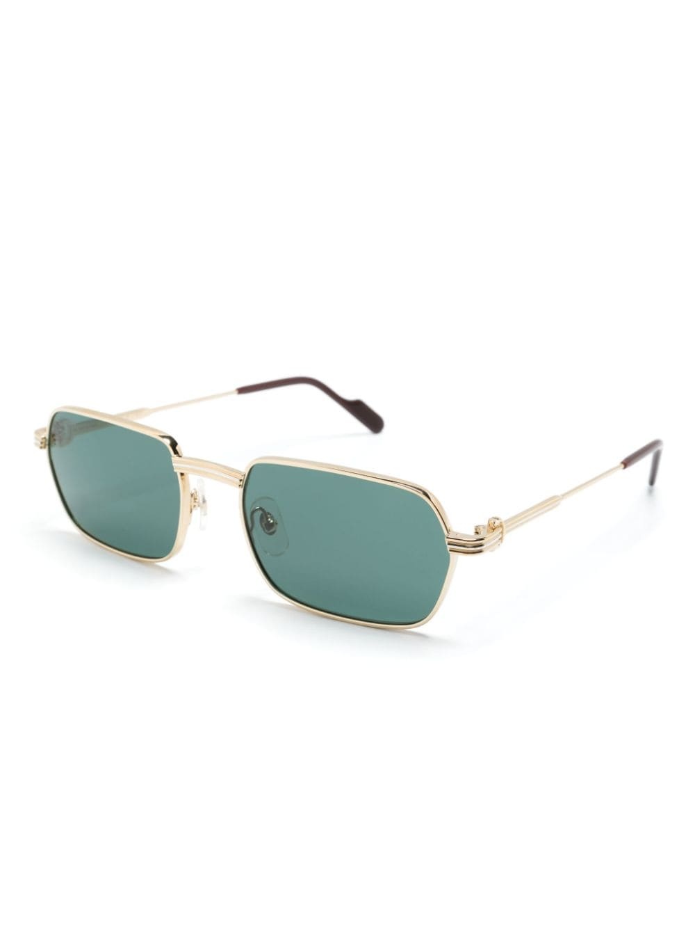 rectangle-frame sunglasses - 2