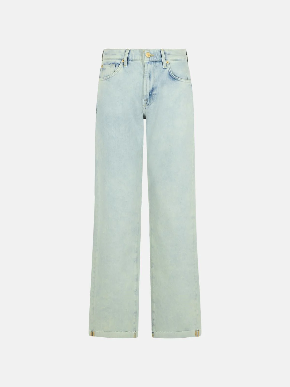 'PEPPER' LIGHT BLUE DENIM JEANS - 1