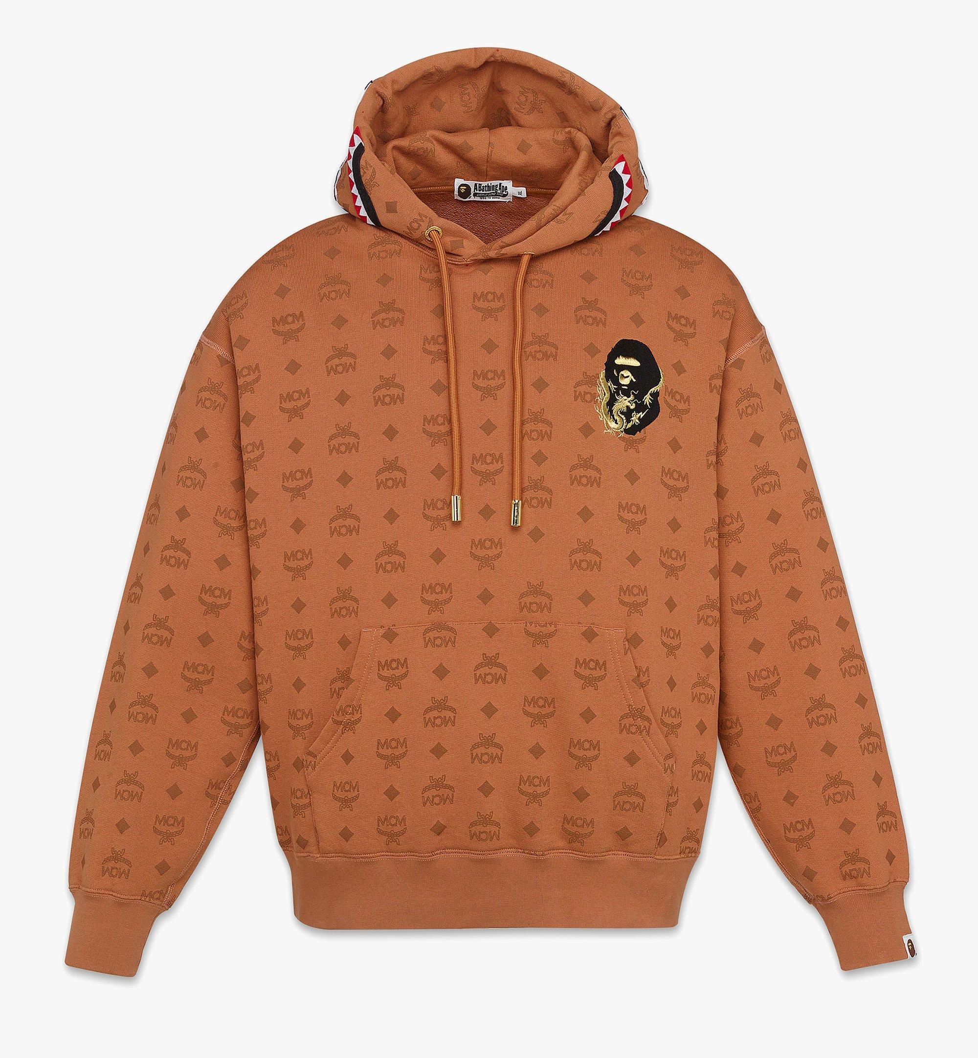 MCM x BAPE Monogram Shark Hoodie - 1