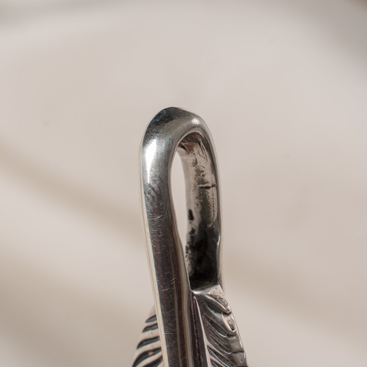 IHSI-09 Feather Pendant - Sterling Silver - 7