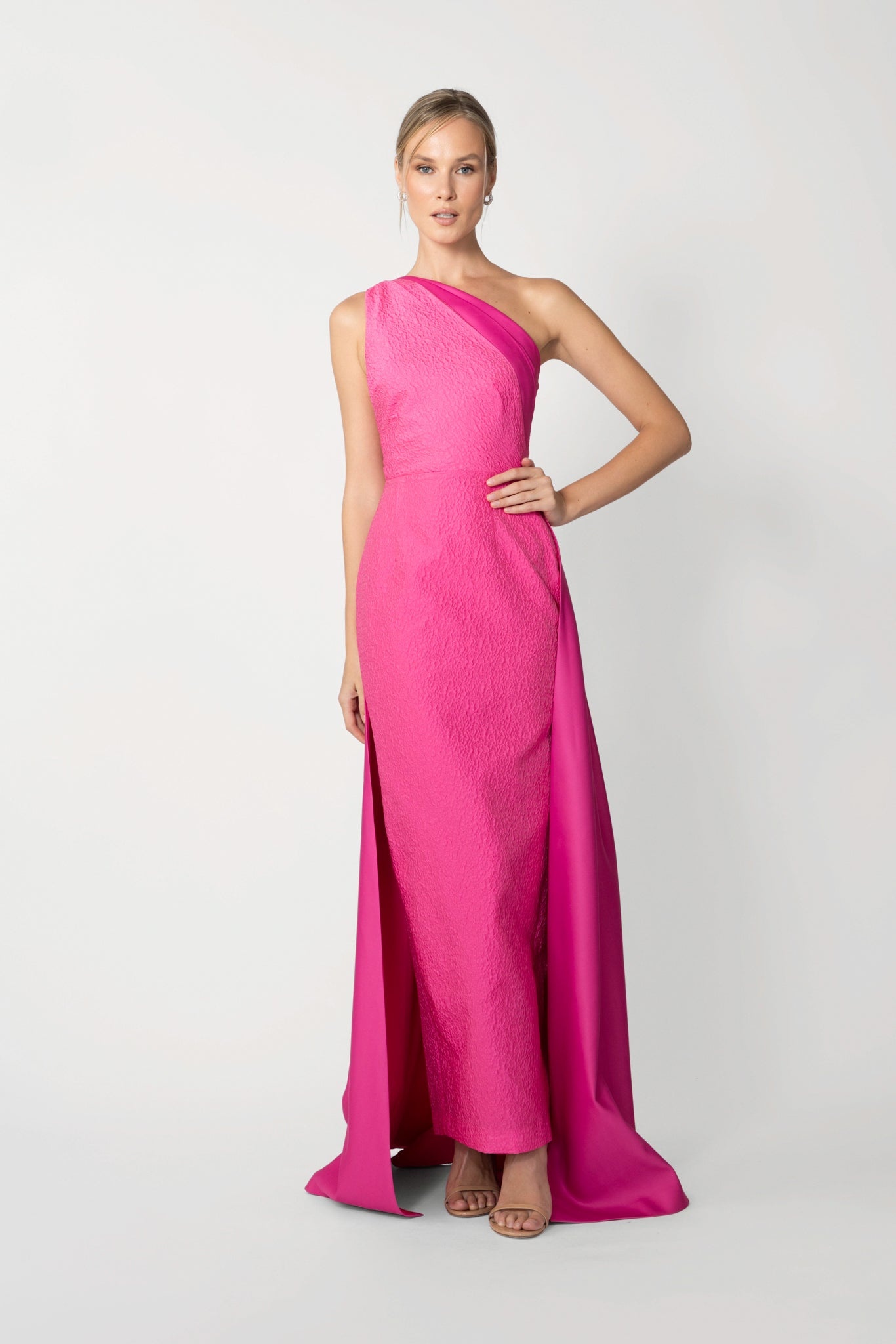 JOSLIN ONE-SHOULDER GOWN - 2