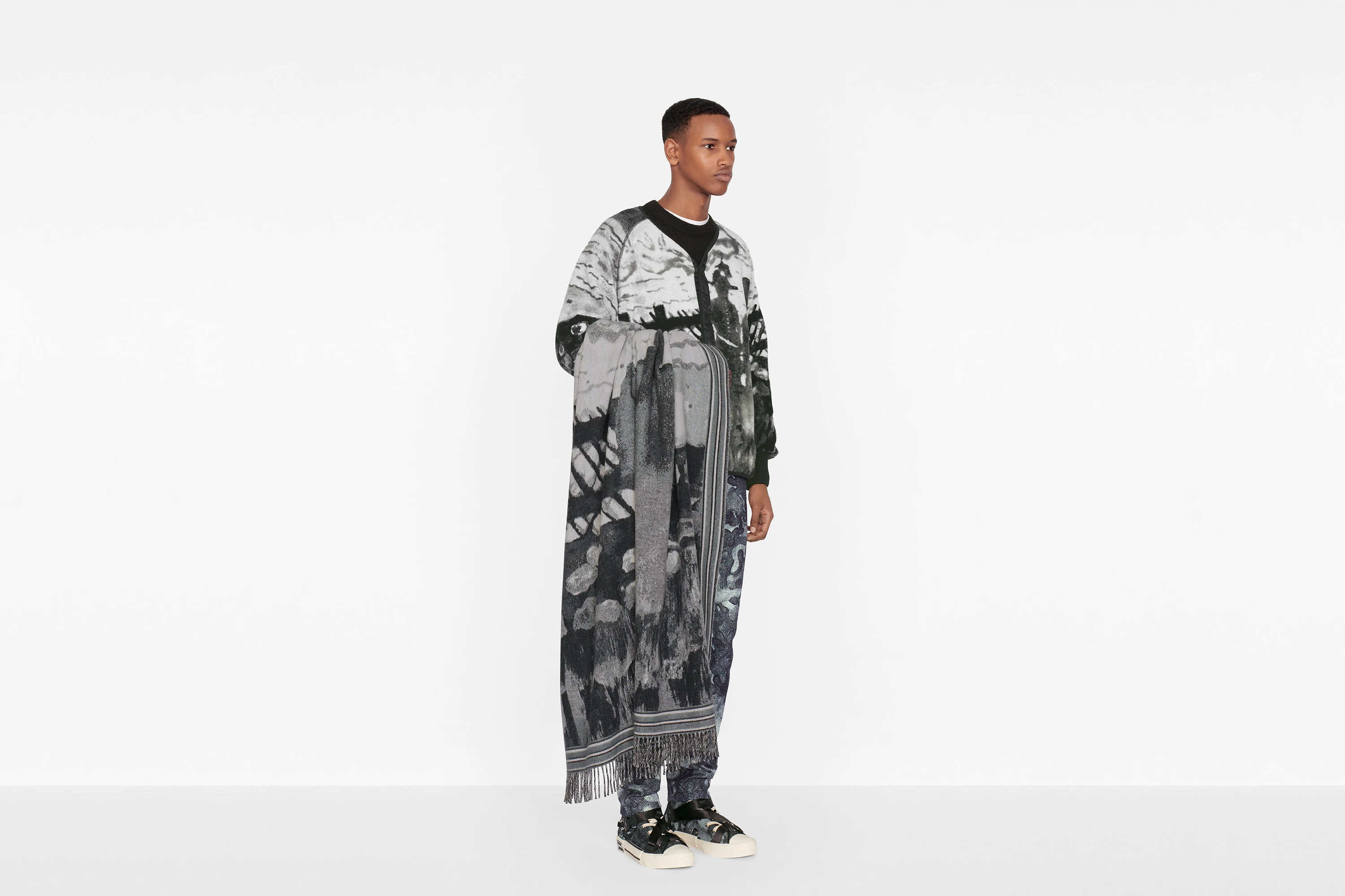 DIOR AND PETER DOIG Blanket - 5