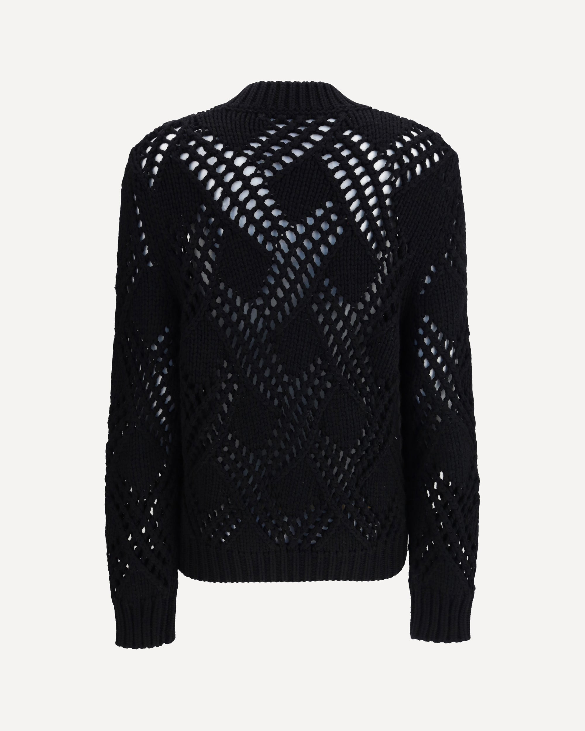 Geometric Pattern Sweater - 2