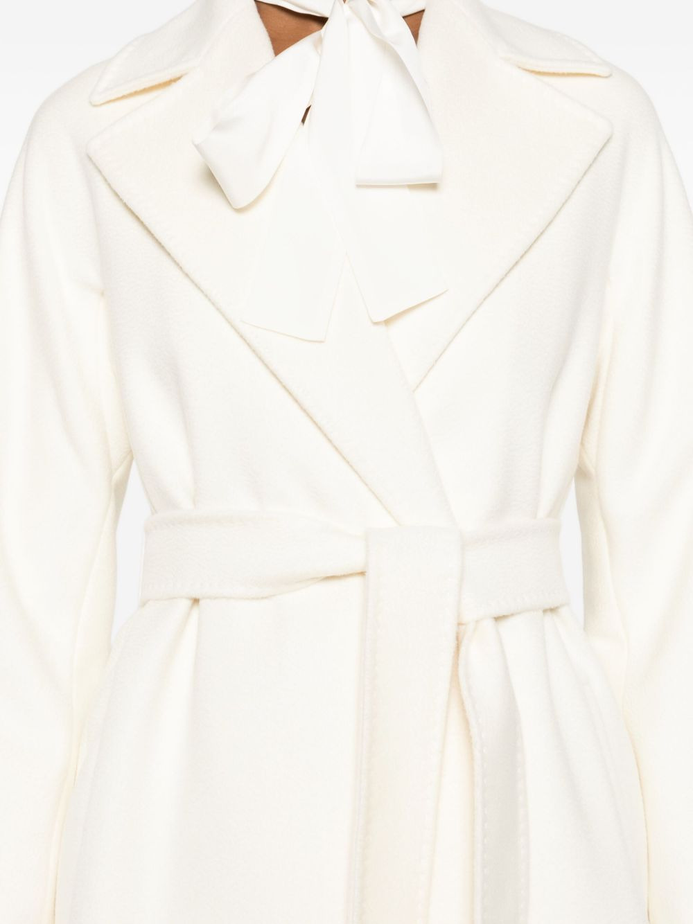 belted wrap coat - 5