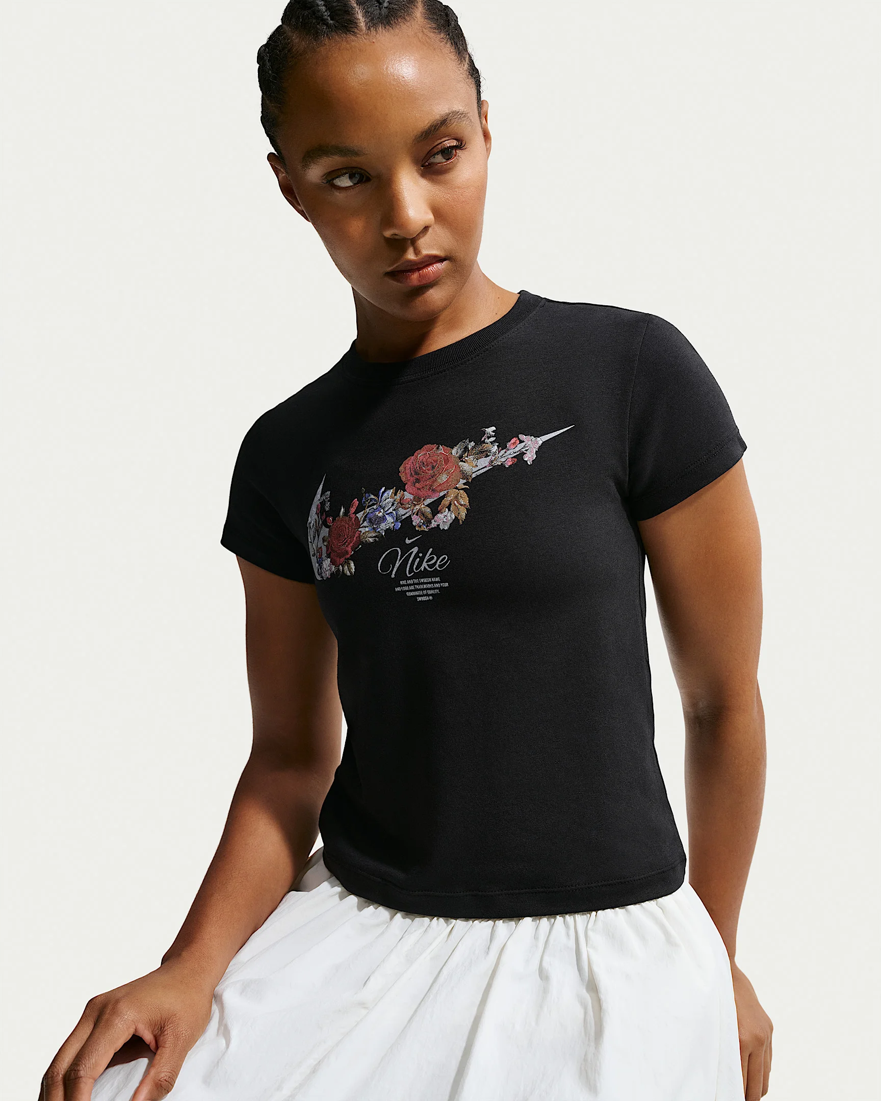 Nike Sportswear Chill Knit Women's Slim Cropped T-Shirt - 1