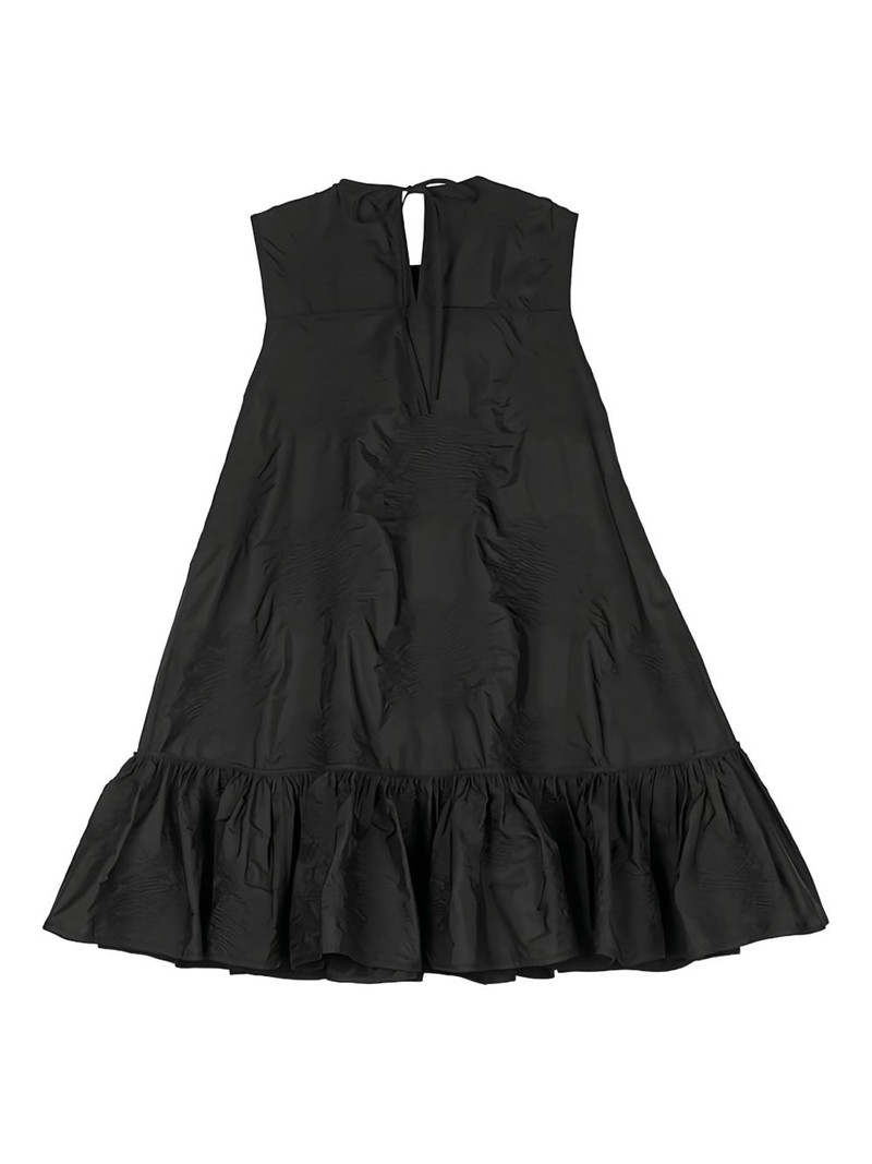 CECILIE BAHNSEN jacquard ruffled lala dress outlook