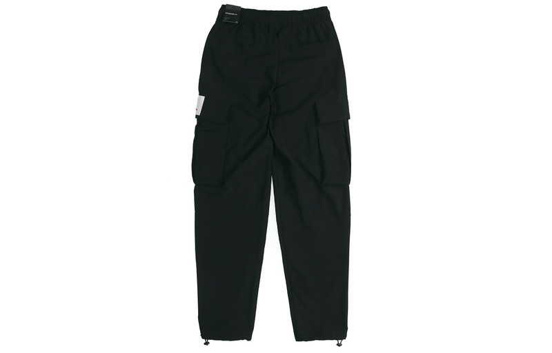 Jordan Air Jordan Flight Woven Pocket Sports Long Pants Black CV3178-010 outlook