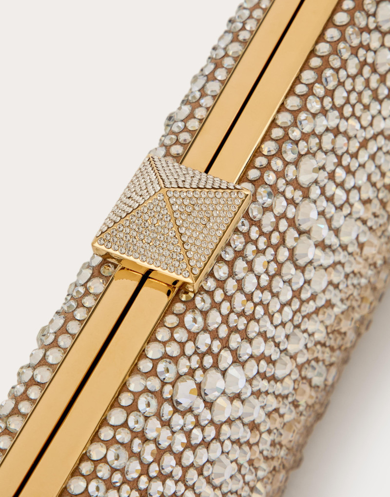 CARRY SECRETS RHINESTONE MINAUDIERE 8