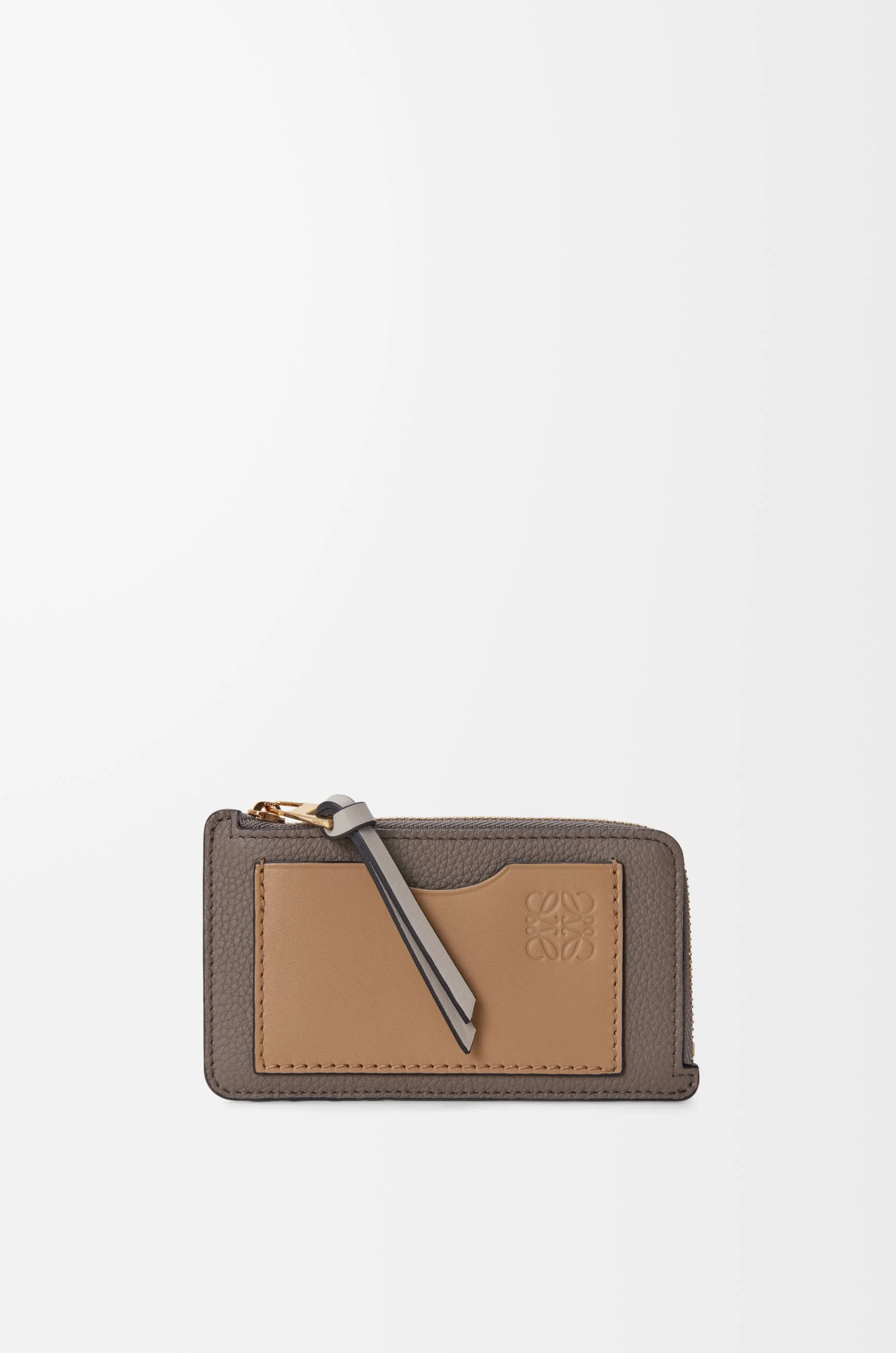 Coin cardholder in soft grained calfskin - 1