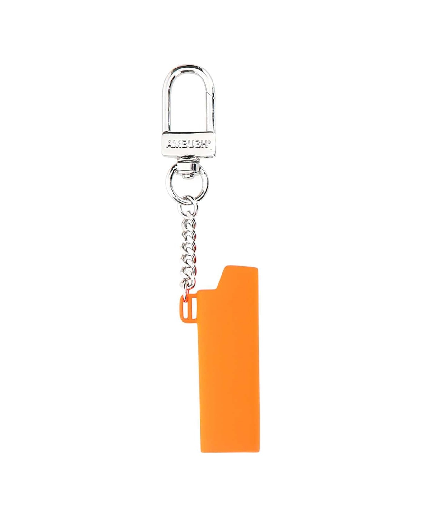 Orange Metal Lighter Holder - 2