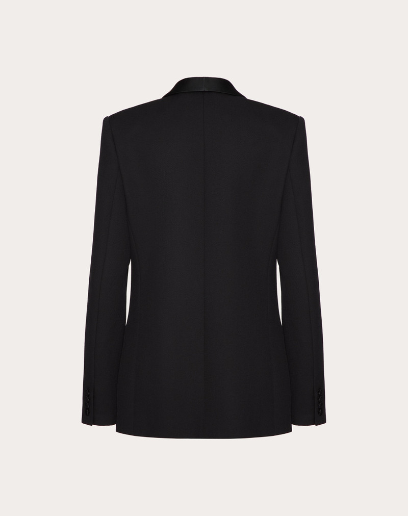 Valentino JACKET IN FLUID CAVALLERY WOOL outlook