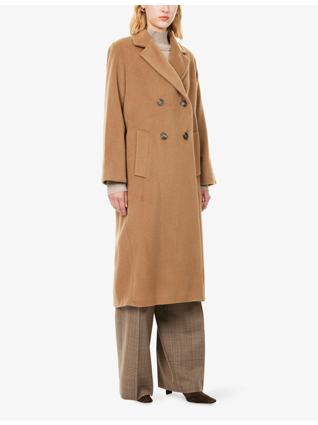 Zufolo Double-Breasted Wool Overcoat - 3