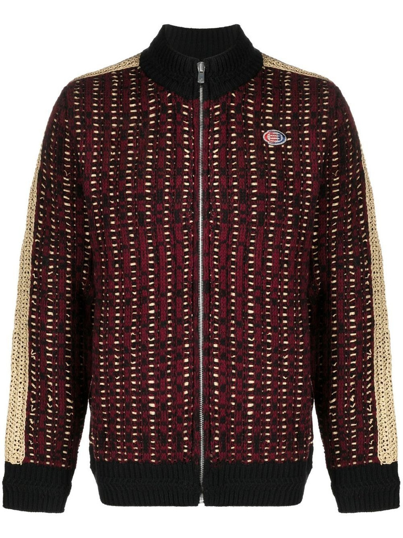 Pistol zip-up cardigan 1
